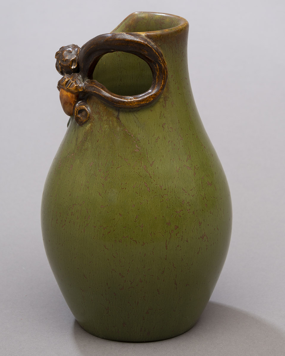 Acorn and Oak Vase - Ephraim Pottery - Image 6