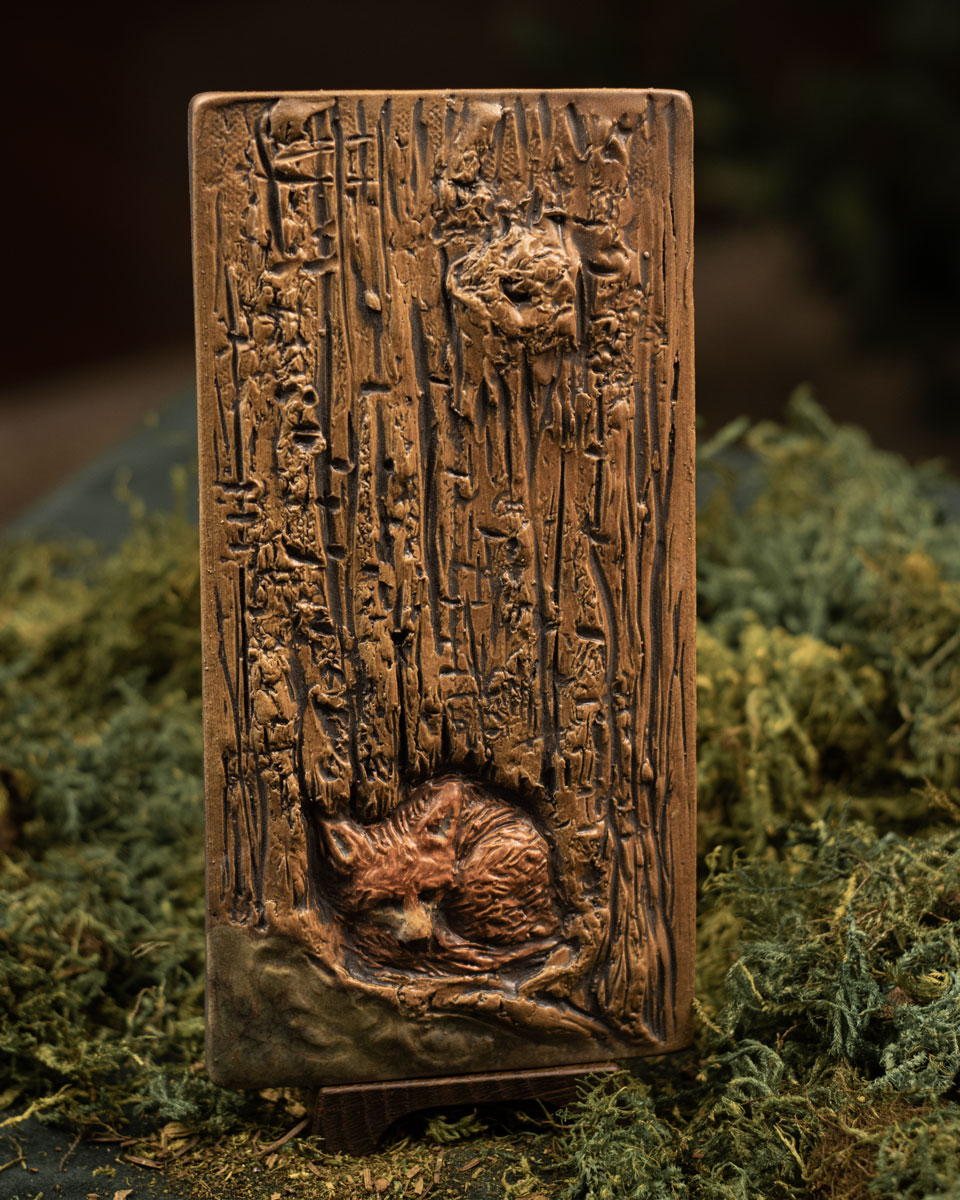 Fox Den Tile - Ephraim Pottery