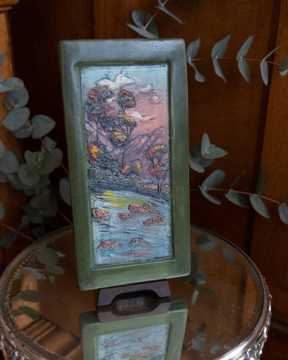 California Impressionist Tile - Ephraim Pottery