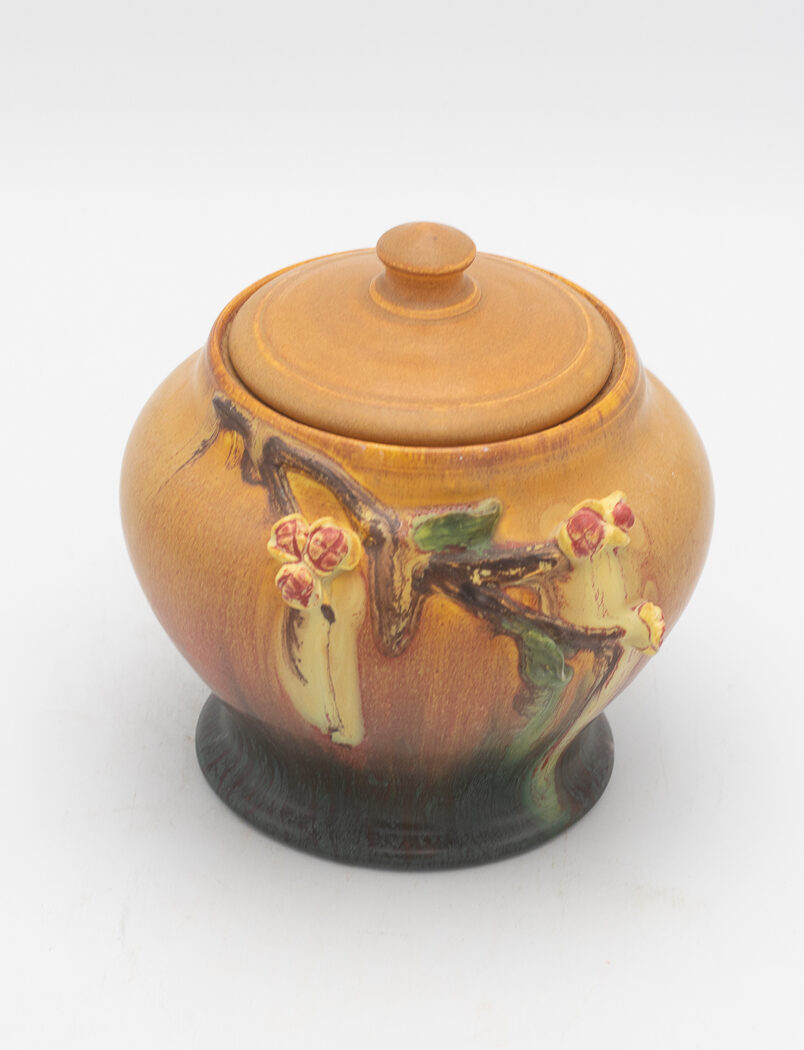 Bittersweet Small Lidded Urn - Ephraim Pottery - Image 3